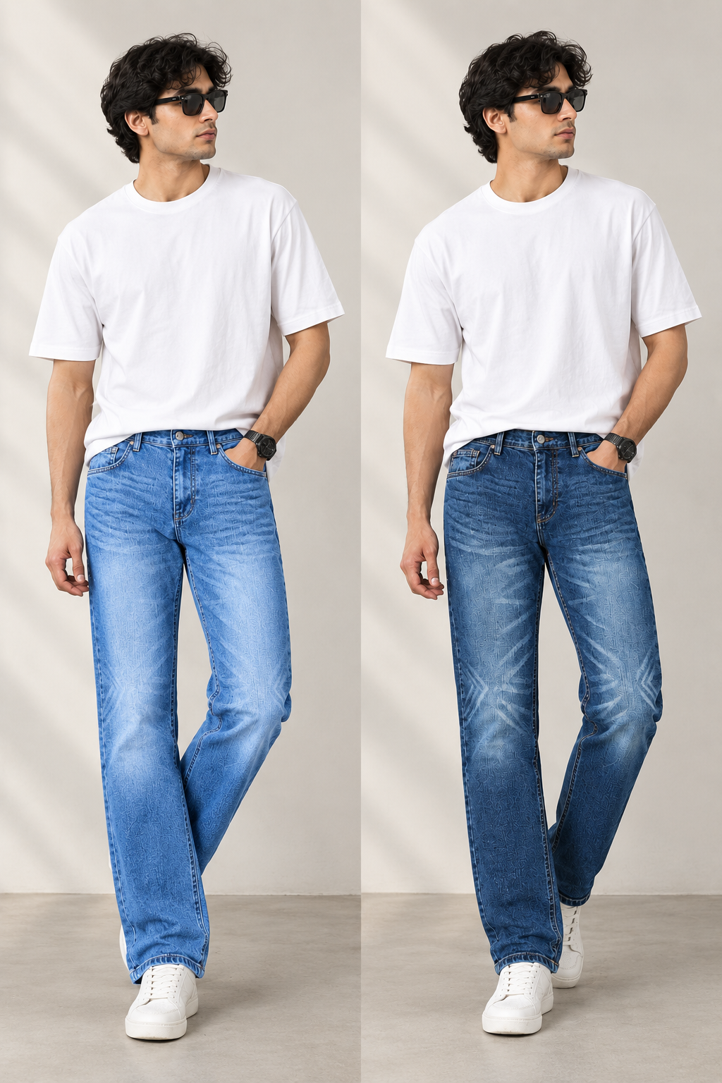 Stretch Denim Jeans – 2 Pant Combo